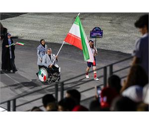 Team Iran Parade at Paris 2024 18