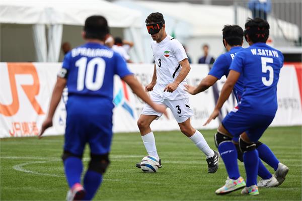 Blind Football Iran vs Thailand 16