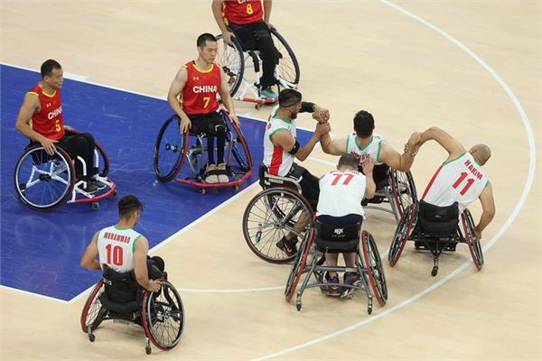 بسکتبال با ویلچر مردان برد چین در هانگژو 15