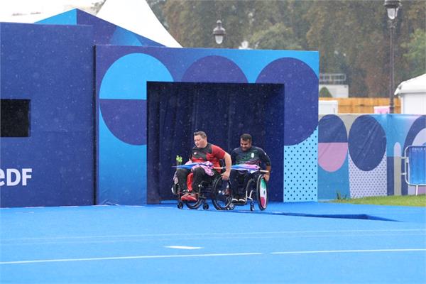 گزارش تصویری رقابت‌های کامپوند نمایندگان ایران در پارالمپیک پاریس- روز دوم 8