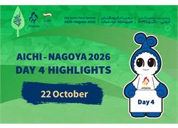 Iran Win Five Golds on Day Four of Aichi-Nagoya 2026 Asian Para Games