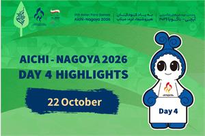 Iran Win Five Golds on Day Four of Aichi-Nagoya 2026 Asian Para Games