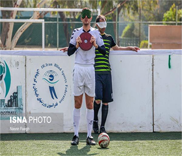 برگزاری چهارمین اردوی فوتبال نابینایان در فارس