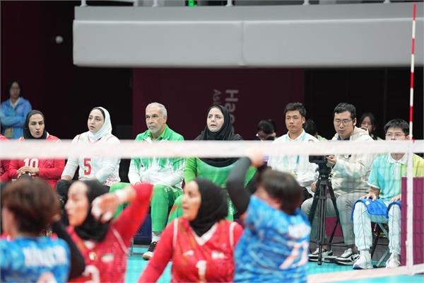 والیبال نشسته بانوان و مراسم توزیع مدال بازی‌های پاراآسیایی هانگژو 11