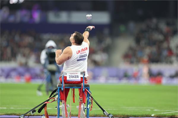 Paris Day 2 Athletics Amir kholousi. Sadegh Nikgotar 15