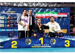 Iran secure gold and silver and overall title in men’s up to 72kg in Oran