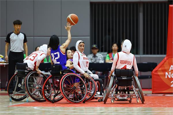 Women's Wheelchair Basketball Iran vs Thailand 11