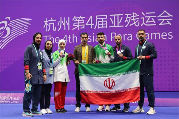 پاراتکواندوی ایران در بازی‌های پاراآسیایی هانگژو 8