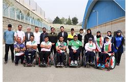 NPC President meets Iranian Para Archers at the 3rd National Prep Camp