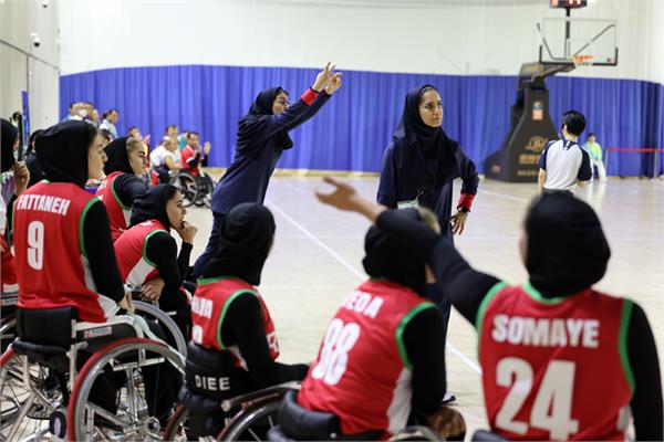 گزارش تصویری/ دیدار تیم ملی بسکتبال با ویلچر بانوان کشورمان مقابل تایلند 12