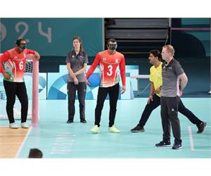 Paris 2024 Goalball Iran France 9