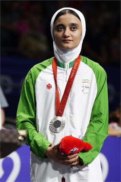 Paris Taekwondo Zahra Rahimi Medal 2