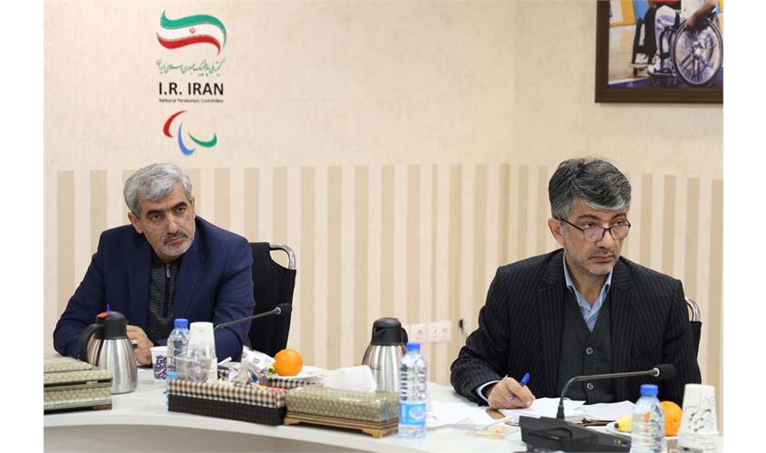 نشست رییس کمیته ملی پارالمپیک و رئیس سازمان‌ آموزش و پرورش استثنایی 1