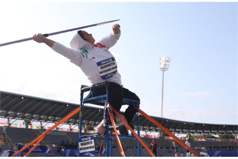paralympic| news| Paris’23: Hashemiyeh Motaghian Wins F56 Javelin Bronze For Iran On Day Six