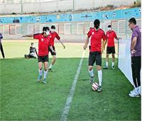 هفتمین مرحله اردوی تیم ملی فوتبال نابینایان