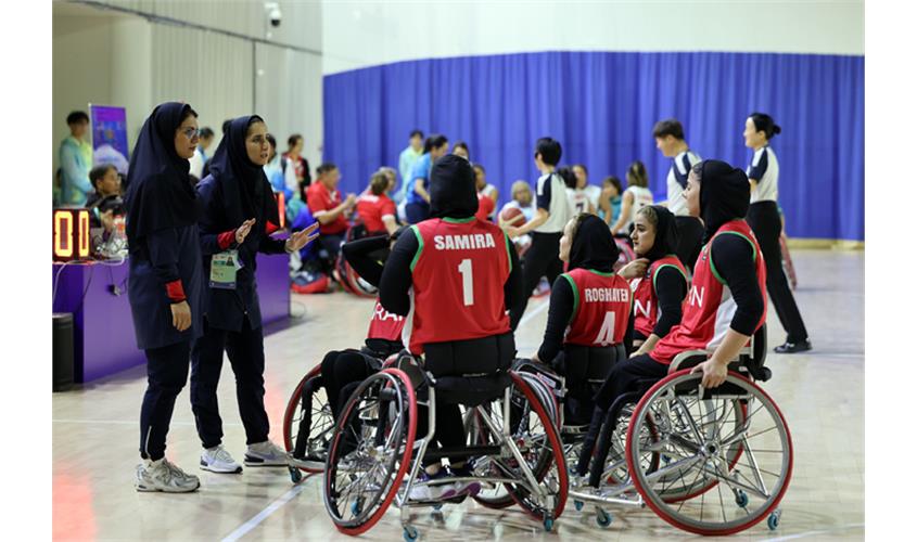 گزارش تصویری/ دیدار تیم ملی بسکتبال با ویلچر بانوان کشورمان مقابل تایلند 10
