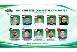 Sareh Javanmardi nominated for Asian Paralympic Committee Athletes’ Committee