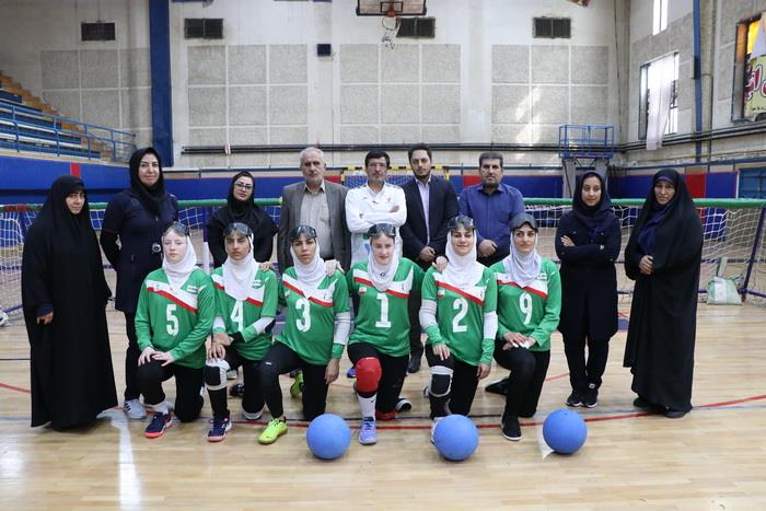 NPC Visit Goalball and Blind Football Camp 1