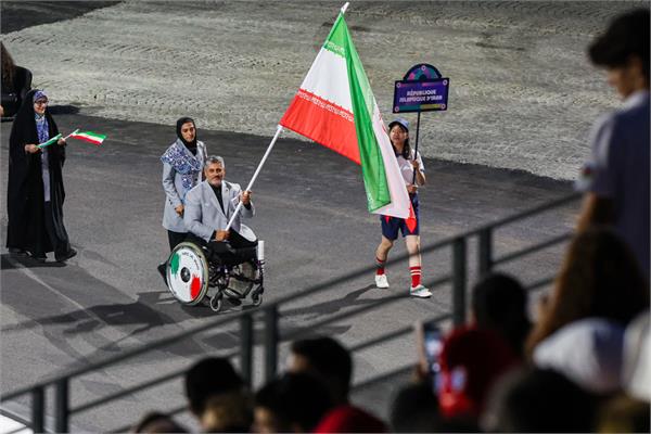 Team Iran Parade at Paris 4