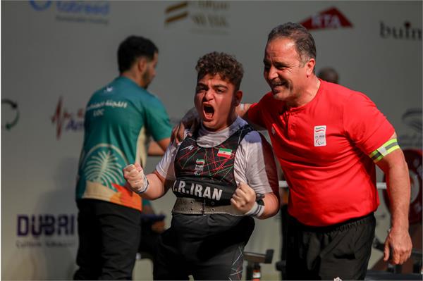 گزارش تصویری | روز دوم رقابت‌های پاراوزنه‌برداری بازی‌های پاراآسیایی دبی ۲۰۲۵  14