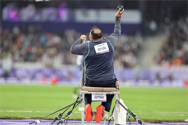 Paris Day 2 Athletics Amir kholousi. Sadegh Nikgotar 1
