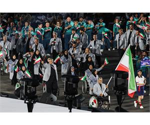 Team Iran Parade at Paris 2024 3