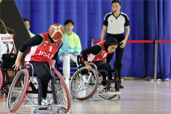 گزارش تصویری/ دیدار تیم ملی بسکتبال با ویلچر بانوان کشورمان مقابل تایلند 1