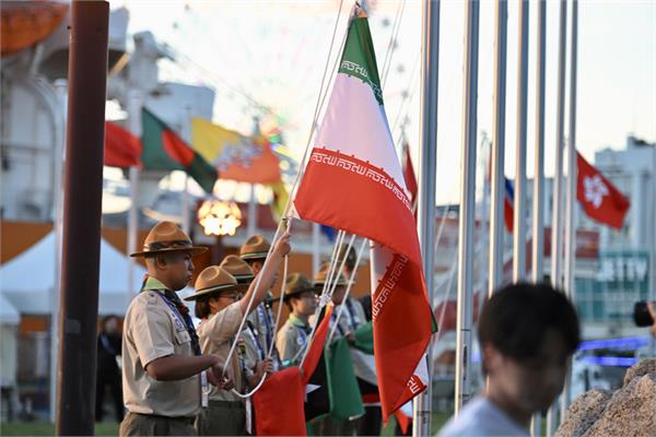 گزارش تصویری مراسم برافراشته شدن پرچم ایران در آیچی-ناگویا 10