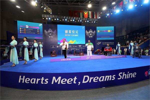 پاراوزنه‌برداران سنگین‌وزن و فوق‌سنگین در هانگژو 5