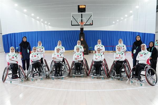 پیروزی تیم ملی زنان بسکتبال با ویلچر ایران مقابل تیم لائوس در بازی های پاراآسیایی هانگژو 10