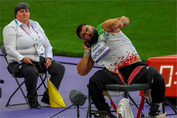 Yasin Khosravi Paris 2024 Shotput 4