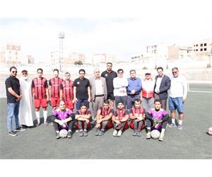 NPC Visit Goalball and Blind Football Camp 10