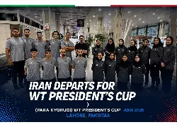 Iran Para Taekwondo Team Departs for WT President's Cup – Asia 2026