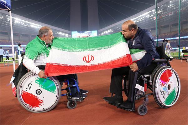 مردان پارادوومیدانی‌کار ایران در بازی‌های پاراآسیایی 24