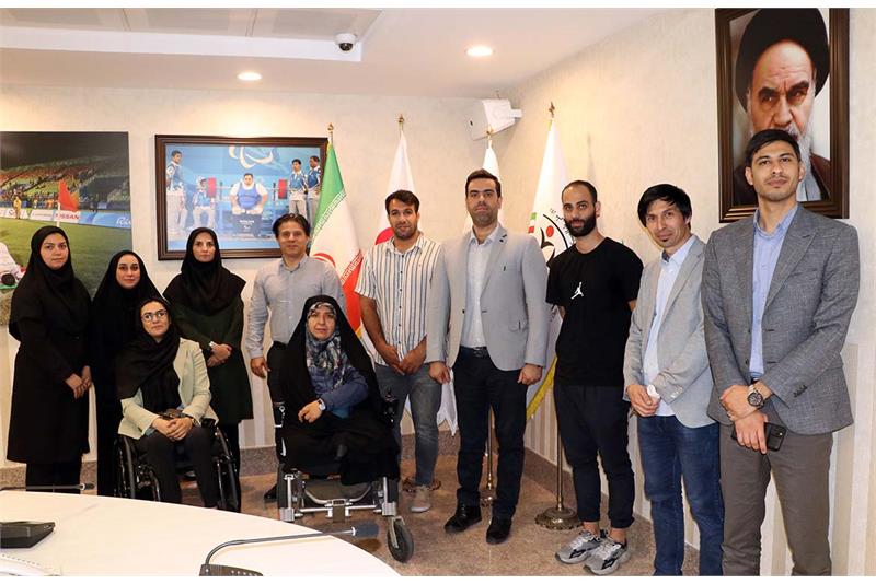 news| paralympic| IPC Senior Manager of Monitoring Evaluation and Learning meets Iran NPC Officials