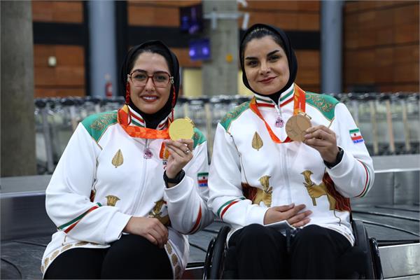 گزارش تصویری استقبال از دومین گروه ملی‌پوشان پاراآسیایی ناگویا 23