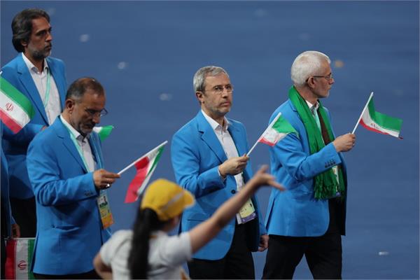 گزارش تصویری رژه کاروان فرزندان ایران در مراسم افتتاحیه هانگژو 10