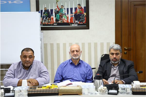 گزارش تصویری/نشست تخصصی سرپرست کاروان ایران با سرپرستان تیم‌های اعزامی به بازی‌های پاراآسیایی ناگویا 16