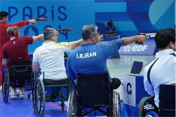 Mirshafiei at P1 events of Paris 2024 3