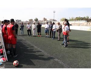 NPC Visit Goalball and Blind Football Camp 15