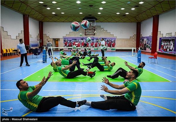 اردوی تیم‌ ملی والیبال نشسته 17