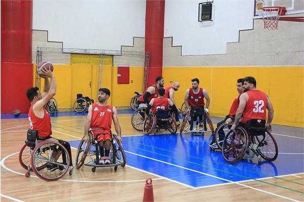 اردوی تیم ملی بسکتبال با ویلچر  2