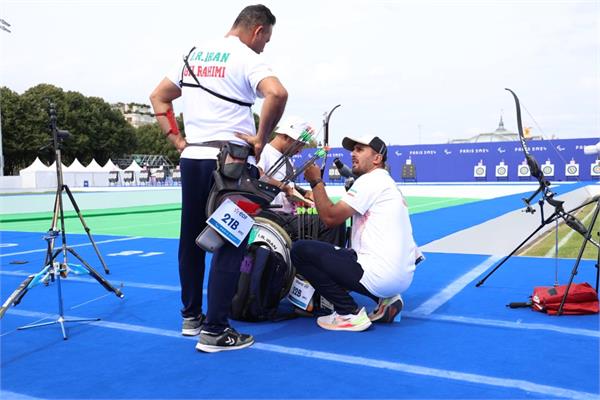 Recurve archery Day1 Majid Zeynalzadeh 5