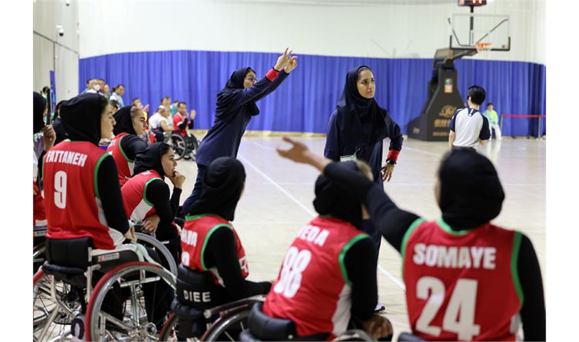 گزارش تصویری/ دیدار تیم ملی بسکتبال با ویلچر بانوان کشورمان مقابل تایلند 12