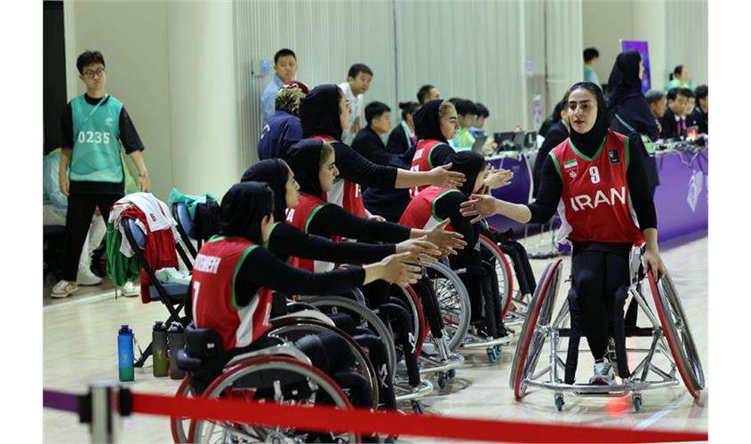 گزارش تصویری/ دیدار تیم ملی بسکتبال با ویلچر بانوان کشورمان مقابل تایلند 6