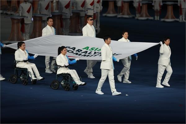گزارش تصویری دوم/ افتتاحیه بازی‌های پاراآسیایی هانگژو 9