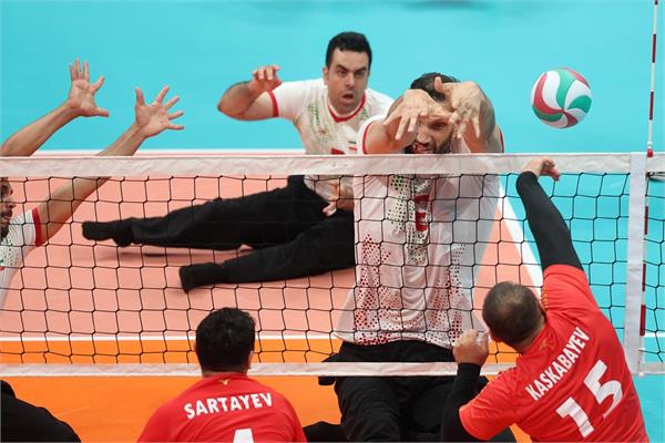 والیبال نشسته مردان و مراسم توزیع مدال بازی‌های پاراآسیایی هانگژو 9