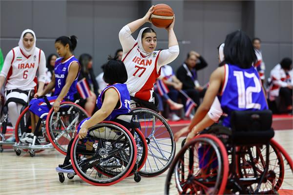 Women's Wheelchair Basketball Iran vs Thailand 8