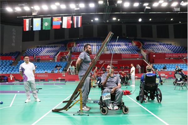 بوچیا در بازی‌های پاراآسیایی هانگژو 7