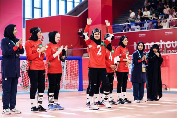 بانوان گلبالیست ایران در بازی‌های پاراآسیایی 8
